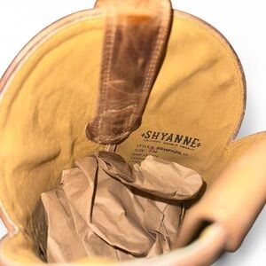 Shyanne floral Embroidered leather Brown Western Boots